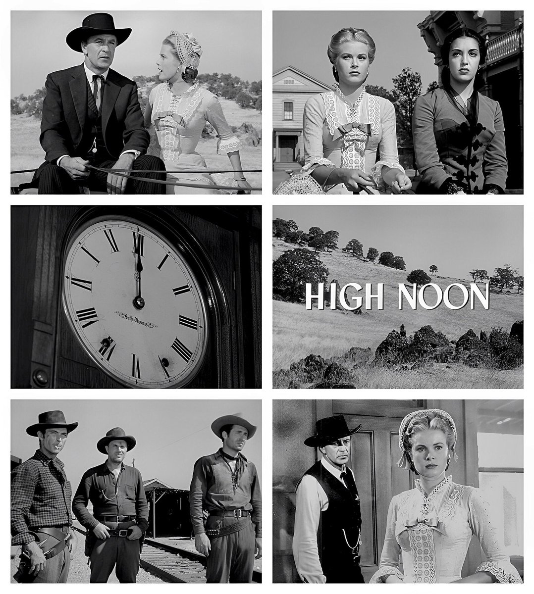 “HIGH NOON” (1952) dir. Fred Zinnemann

Gary Cooper, Grace Kelly, Thomas Mitchell, Lloyd Bridges, Katy Jurado, Otto Kruger, Lon Chaney, Lee Van Cleef

🎬 #UnitedArtists