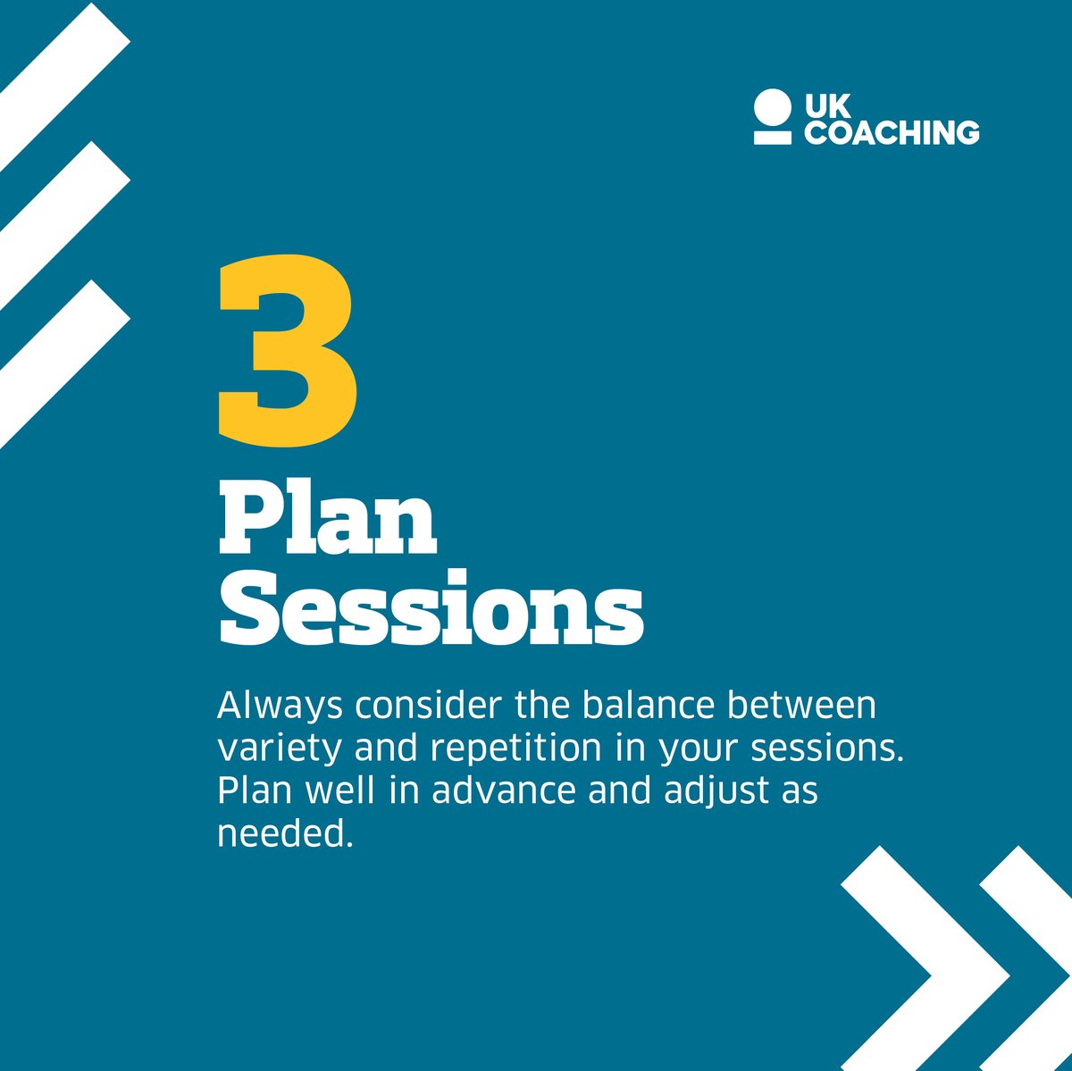 3️⃣ 'Plan Sessions' – Planning is the cornerstone of #GreatCoaching UK Coaching Club Premium members can access our eLearning course for free (RRP £10) to help develop their skills 👉 bit.ly/4a6AEIn Plus, explore lots of resources 👉bit.ly/3PcasUs (4/8)