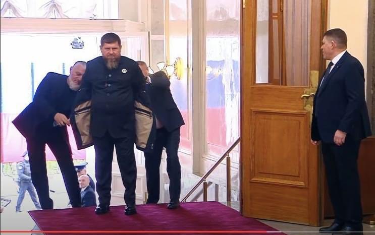 And finally, Batman arrives. Putin’s inauguration.