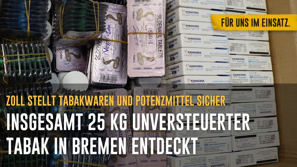🔍 👮Tabakwaren und Potenzmittel festgestellt 🚫 25 kg #Tabak und nicht zugelassene #Potenzmittel in #Bremen sichergestellt 🍯 Potenzmittel in Honig aufgelöst 👮💰 2000 Euro Steuerschaden + Steuerstrafverfahren eingeleitet #fürunsimEinsatz presseportal.de/blaulicht/pm/1…