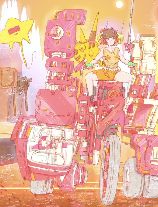 「motorcycle」 illustration images(Latest)