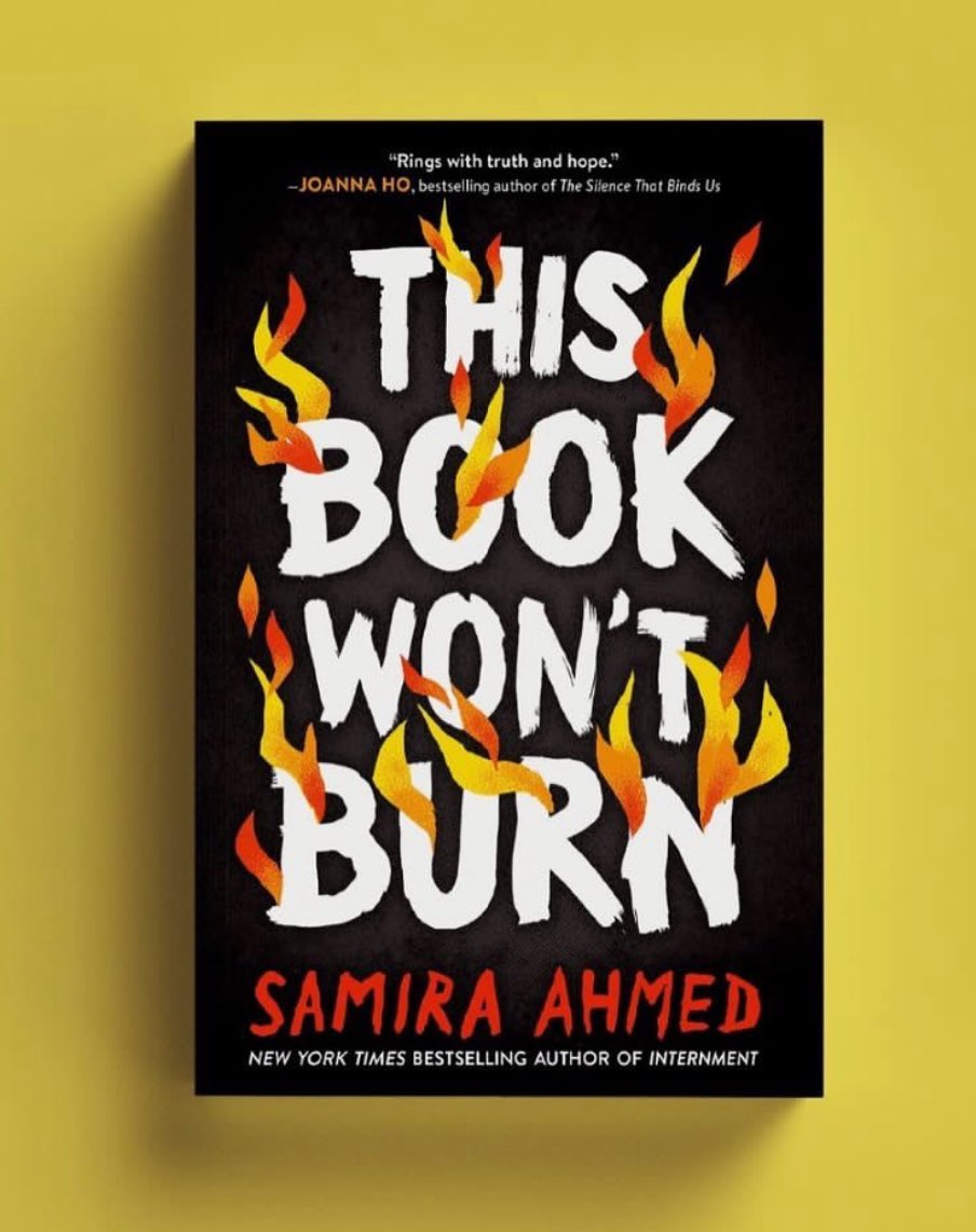 THIS BOOK WON’T BURN is here! Congratulations to Samira Ahmed on the release of this stunning and powerful book for teen readers. A novel for the moment, for sure! Happy book birthday and welcome to the world!
