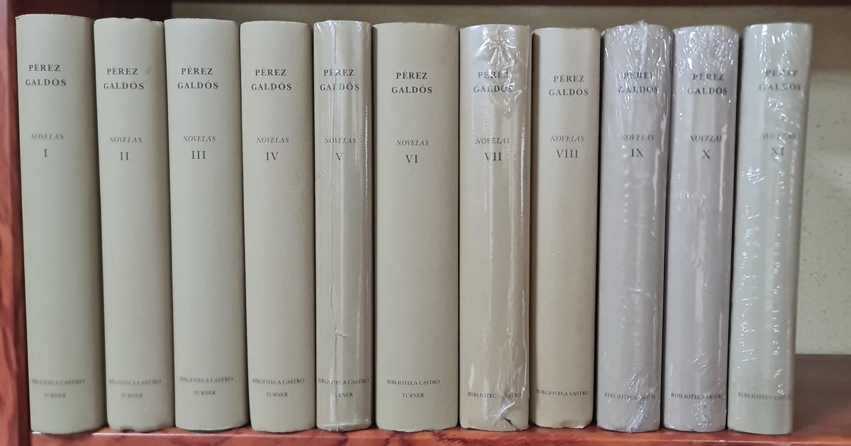 #Taldíacomohoy de 1843 nacía #Galdós. Le recordamos con una edición de sus “Novelas contemporáneas”, 1994. 11 vol.
📍 Disponible @Libros_Alcana (librosalcana.com) #librosantiguos #GremioMadrileñoLibrerosViejo #libroantiguo #BenitoPerézGaldós