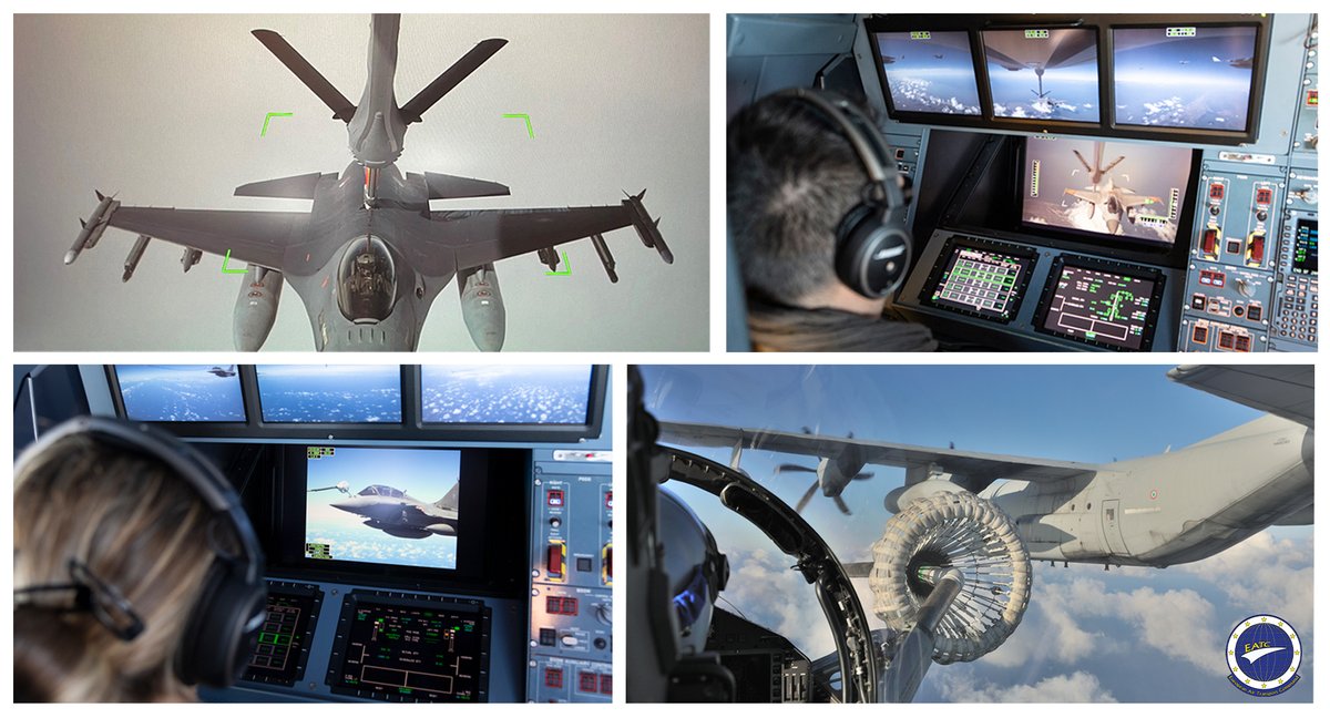 Today #EATC controls 40 strategic and tactical #AAR assets. AAR systems probe and boom equipped and to serve respectable-equipped receivers! #EATCAAR✈️⛽️ #AirMobility #TogetherWeGoBeyond