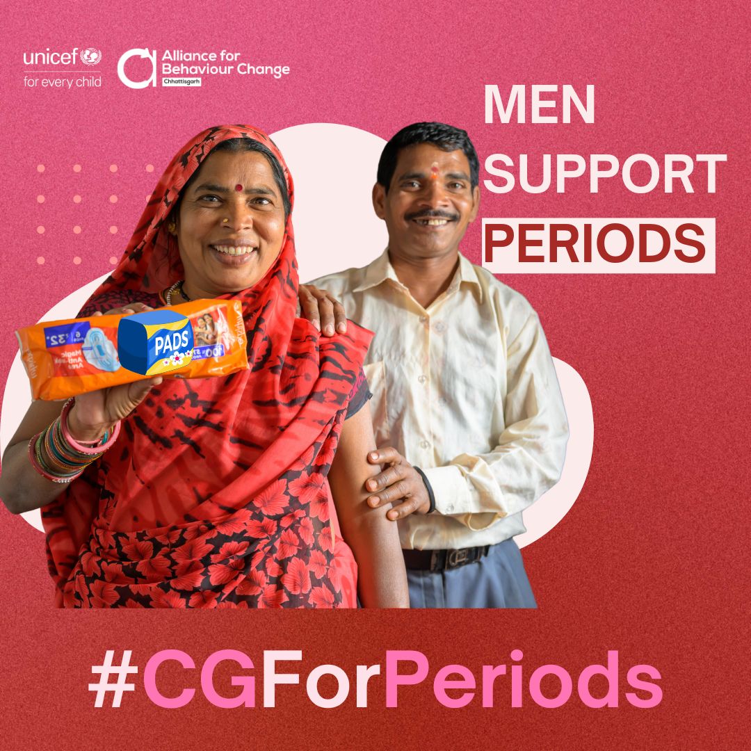 True strength lies in supporting the women around us - from everyday tasks to career goals, and crucially, their health & wellness. 👫 Show compassion and understanding during their menstrual cycle. ❤️ #CGforPeriods #MHDay2024