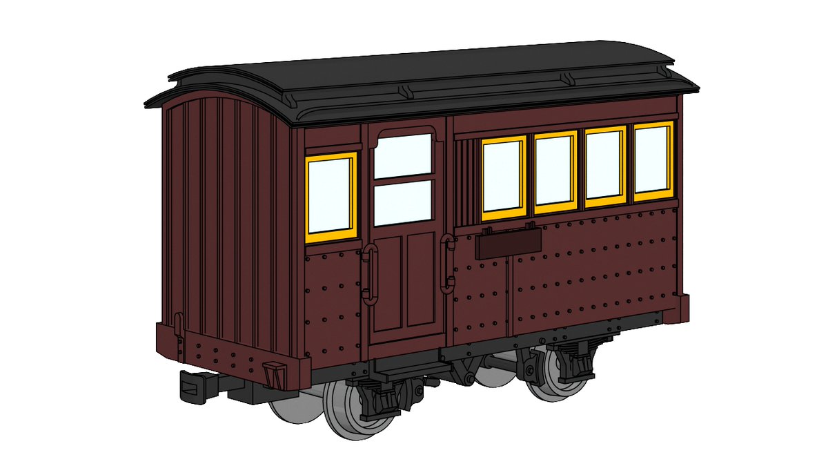 HOナロー 1/87 頸城鉄道ニフ1箱絵です。 #Boxart #ガレージキット #鉄道模型