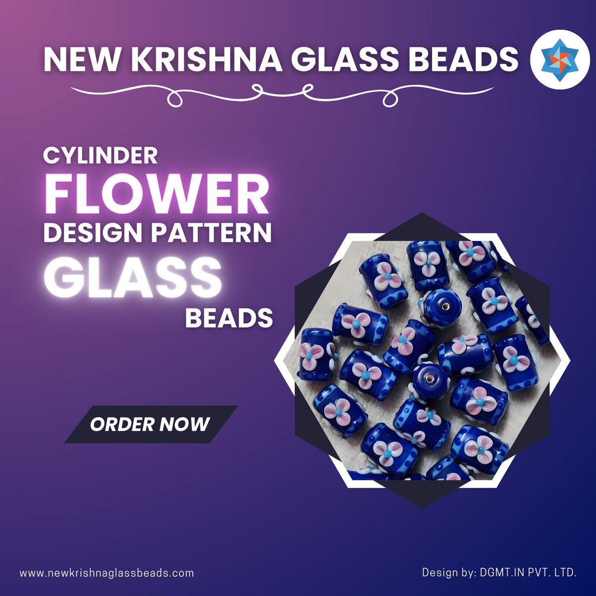 Immerse yourself in the enchanting realm of Cylinder Flower Glass Beads from New Krishna Glass Beads! 

#KrishnaGlassBeads #Craftsmanship #UniqueStyle #KrishnaGlassBeads #CraftedWithPrecision #GlassBeads #ArtisticPerfection #Artistry #KrishnaGlassBeads #CraftedPerfection