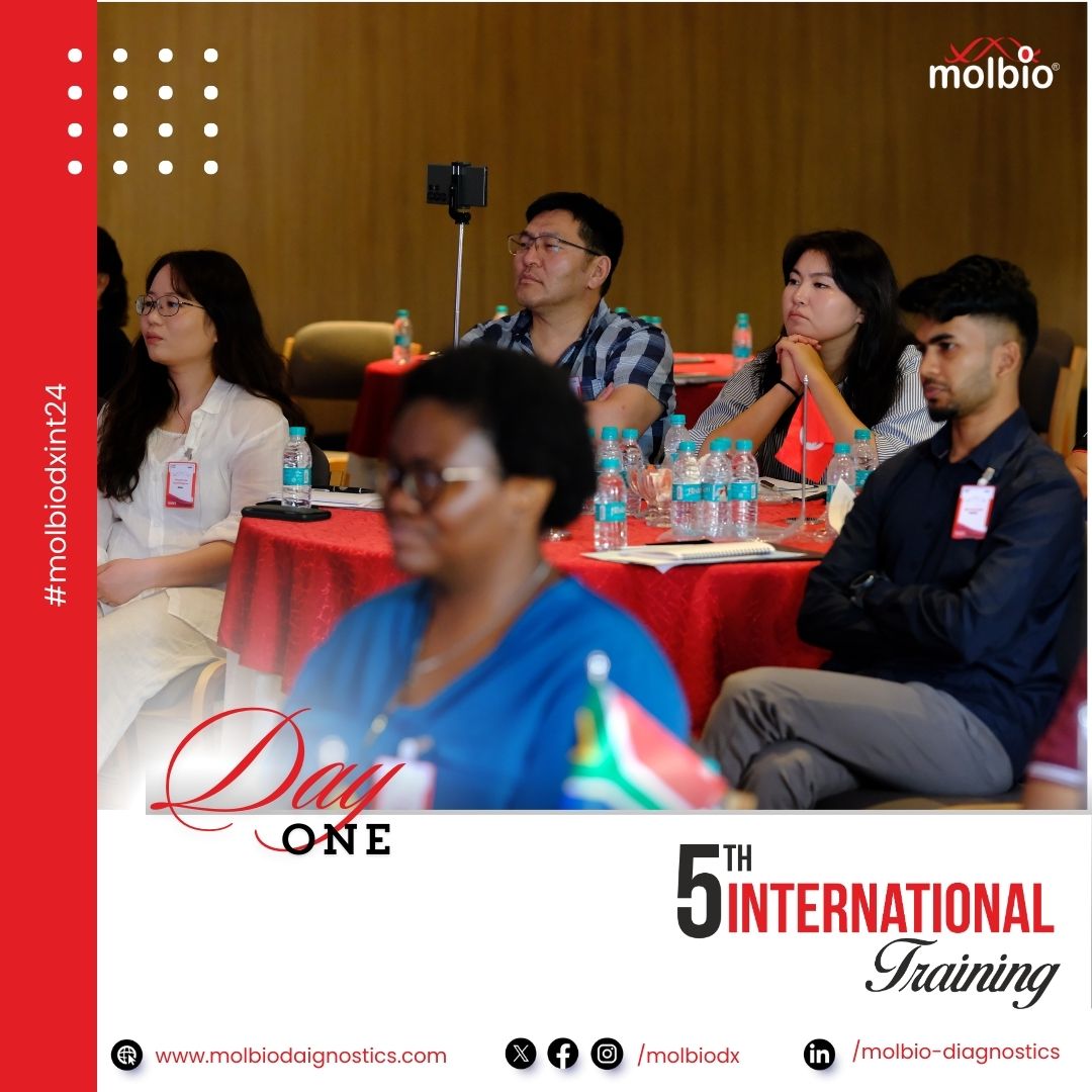 #Molbio kicks off it's 5th International Training Program empowering Distributors, Partners and Clients from across the globe with insights on Point of Care #Diagnostics. Stay tuned for more... #molbiodxint24