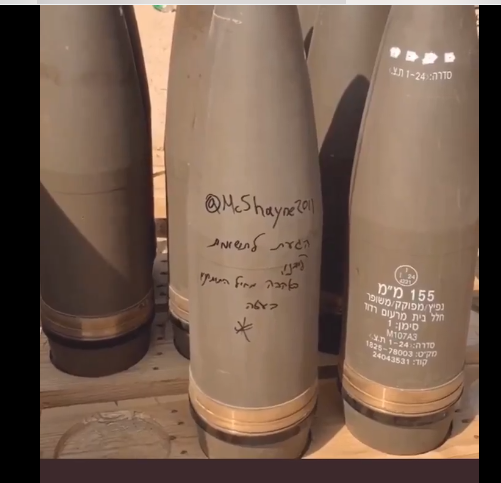 Totally at a loss what to think/feel or say about this #IDF soldier sending me a pic of a missile w/ my name on it being sent to #Rafah. I guess I should say nothing in case they send the Counter-terrorism police again. #Auspol2024 @LawyerAdamHouda #ZionistsAreTerrorists
