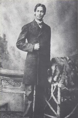 Gurudev Rabindranath Tagore In His Younger Days