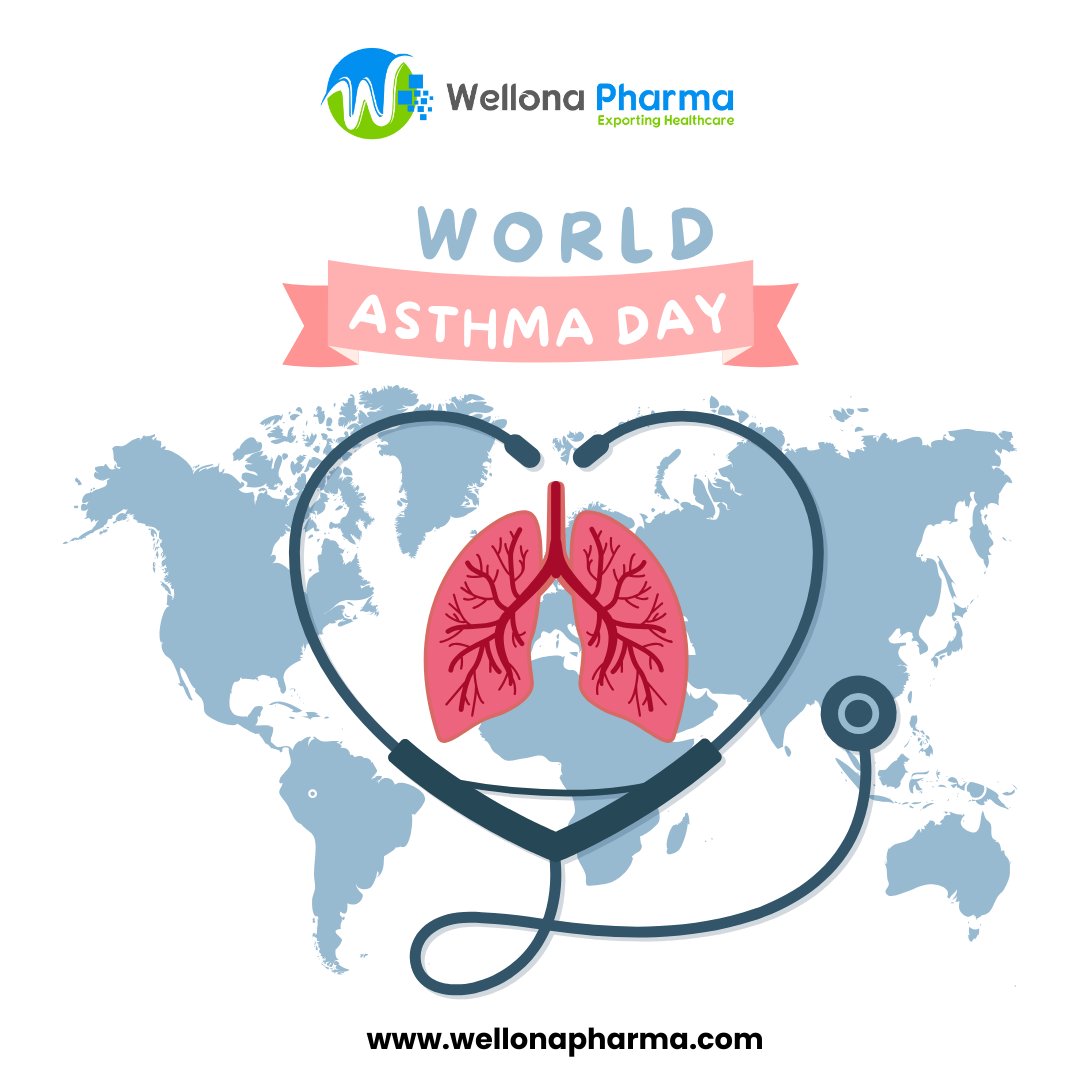On this World Asthma Day, let's harmonize in empathy and understanding. Together, let's raise awareness, inspire compassion, and ensure every breath is a gift, not a burden. #BreatheFreely #WorldAsthmaDay