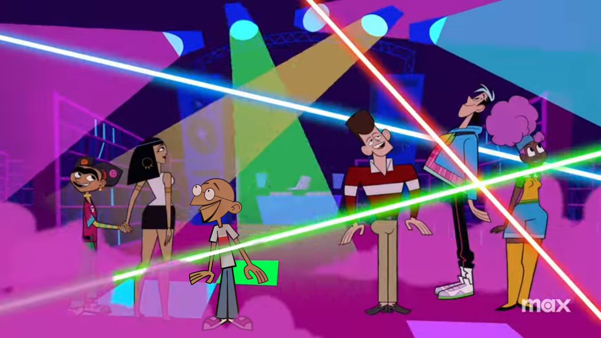 Wdym Gandhi isn't in s3 he's right there #CloneHigh