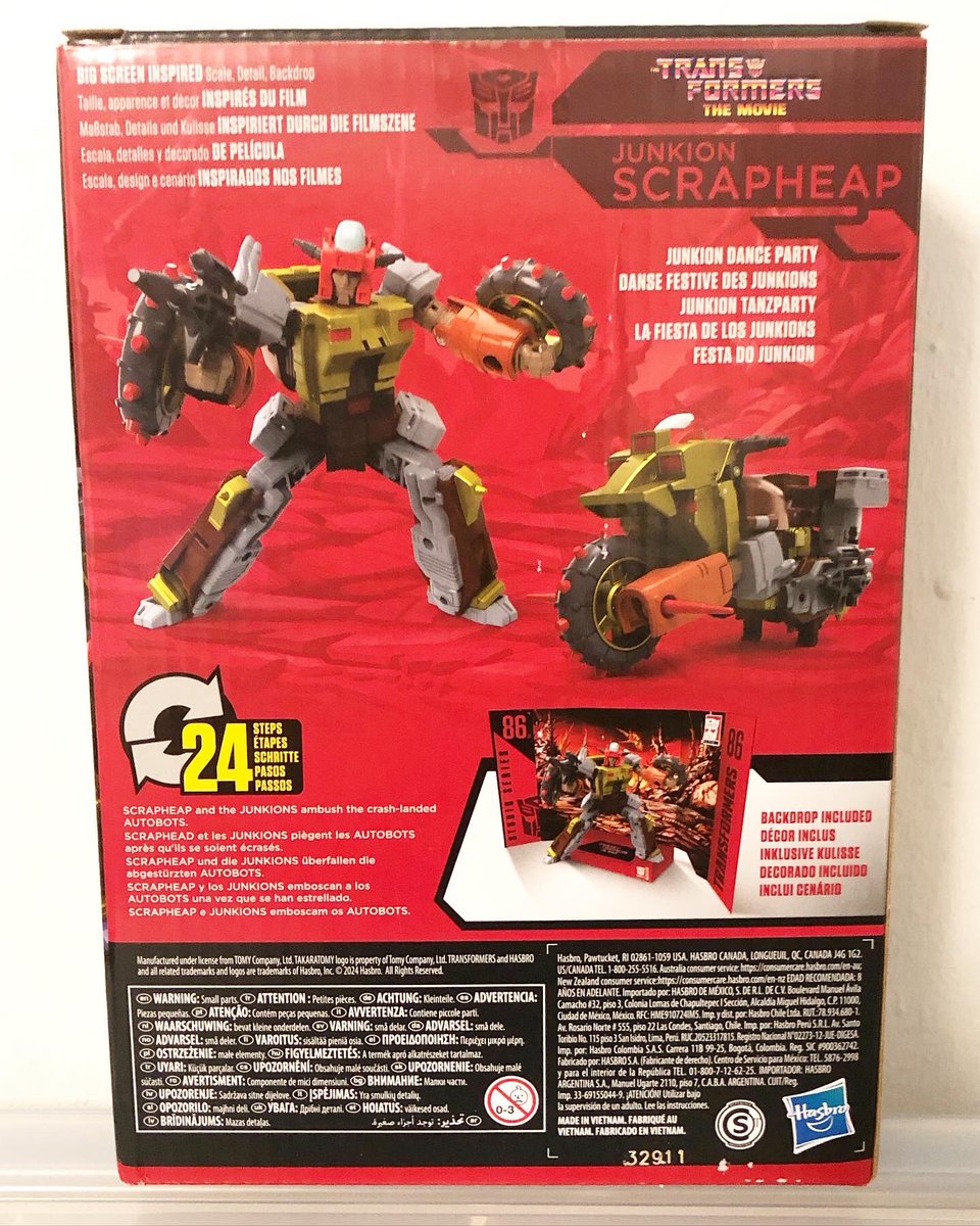 Transformers Studio Series Junkion Scrapheap #scrapheap #transformers #transformersstudioseries #hasbro #toyphotography #toycollection