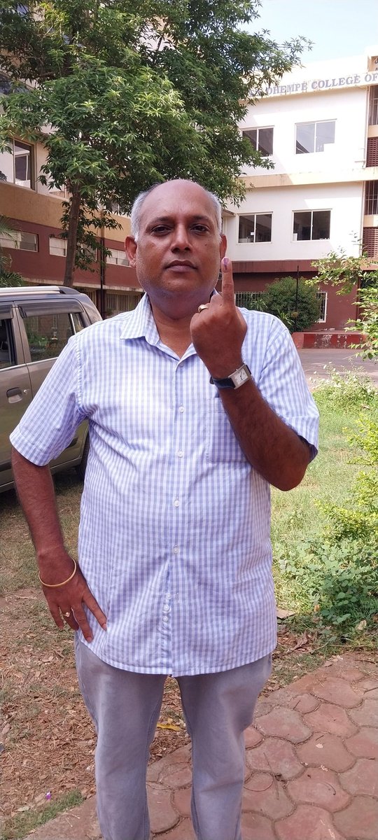 #Goa I have voted to safeguard democracy.