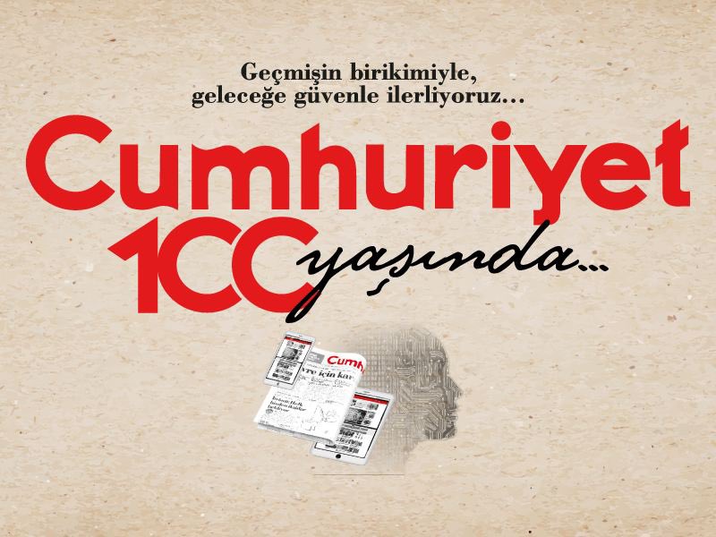 Basınımızın çınarı, Ulu Önder Atatürk'ün adını koyduğu Cumhuriyet Gazetemiz 100 yaşında. Aydınlık bir gelecek için nice yıllara Cumhuriyet! @cumhuriyetgzt #cumhuriyetgazetesi100yaşında