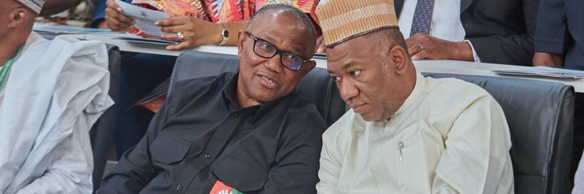 Dear APC supporters where is your president Tinubu and his vice Shettima?

Peter Obi is not their mate when it comes to leadership and competence. It's not worth going to Arise TV studio cos of Tinubu/Shettima/Umahi shenanigans. They are only being frustrated with their failure.…