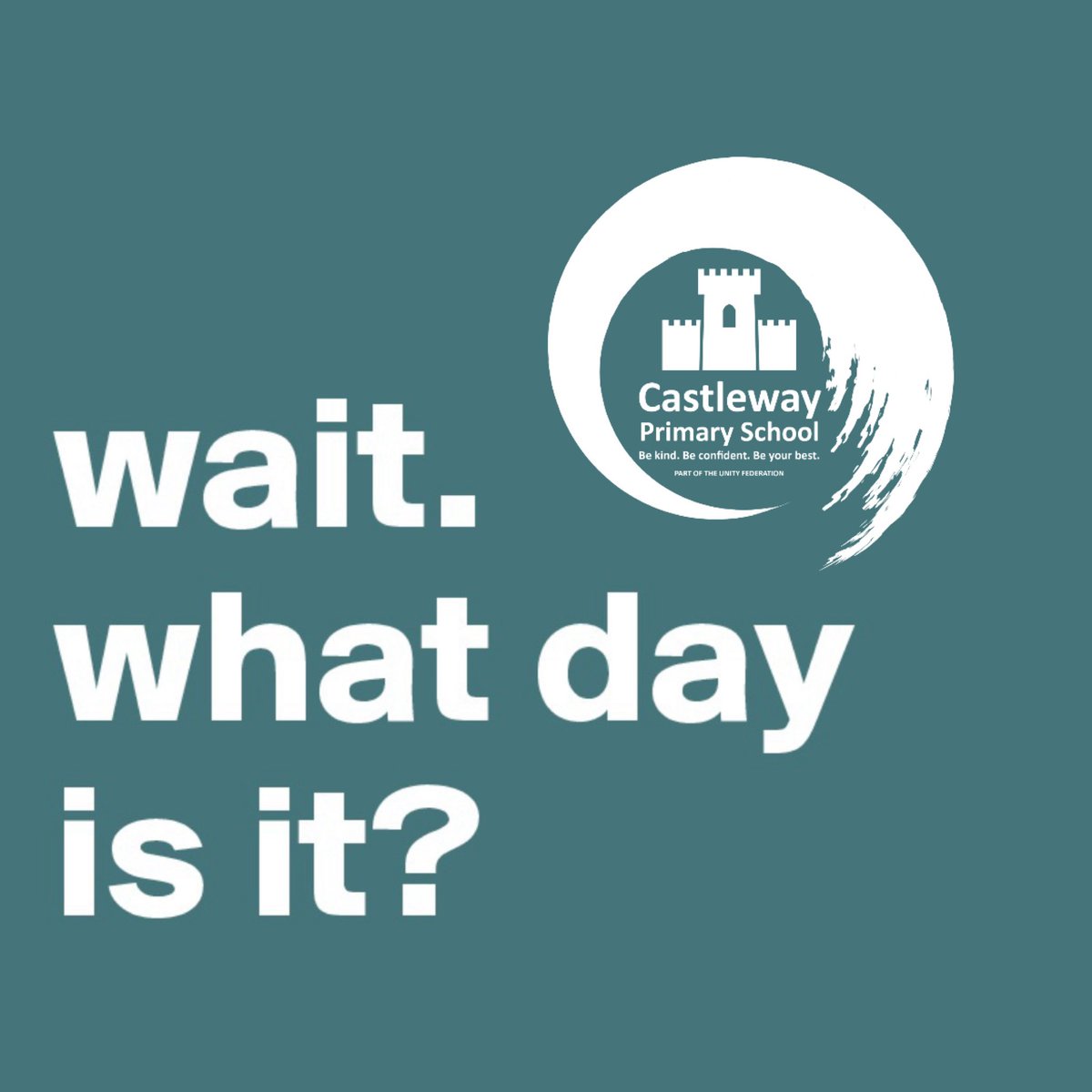 We’re looking forward to a whole day of not being entirely sure what day it is! We will see you all very soon for a fun filled Tuesday at The Castle! #WeAreSureItsTuesday #aweAreCastleway