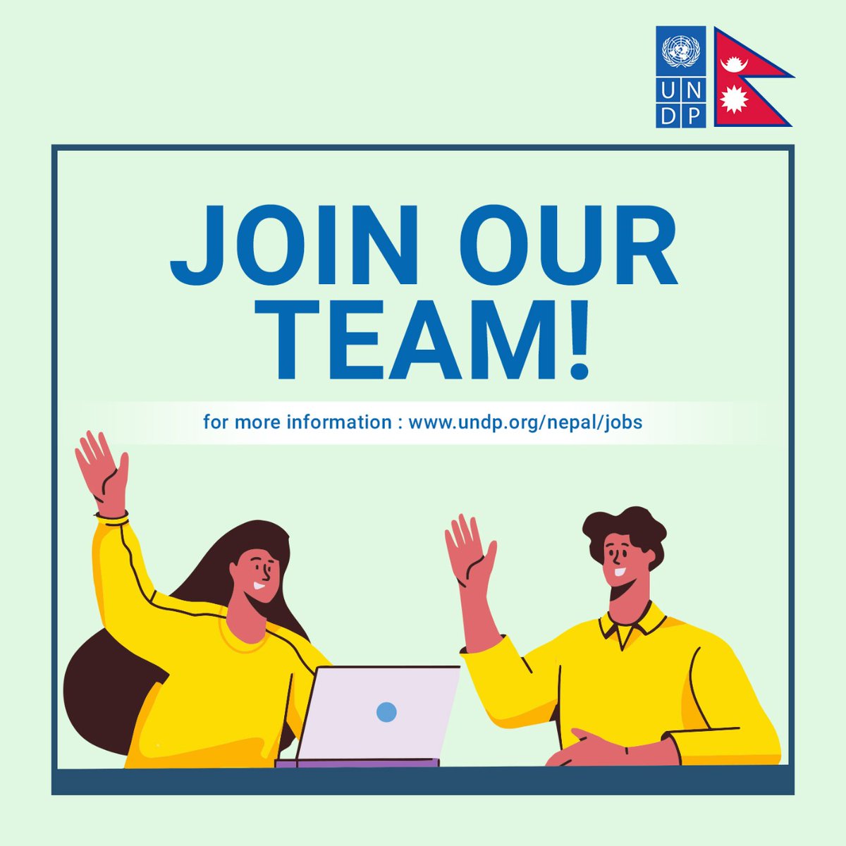 📢#JobVacancy! UNDP Nepal is seeking applications for the position of National Project Manager for the Circular and Green Economy for Environmental Restoration in Nepal (GREEN) #GreenJobs #SustainableFuture Deadline🗓️: 20 May 2024 For more info👉: undp.org/nepal/jobs