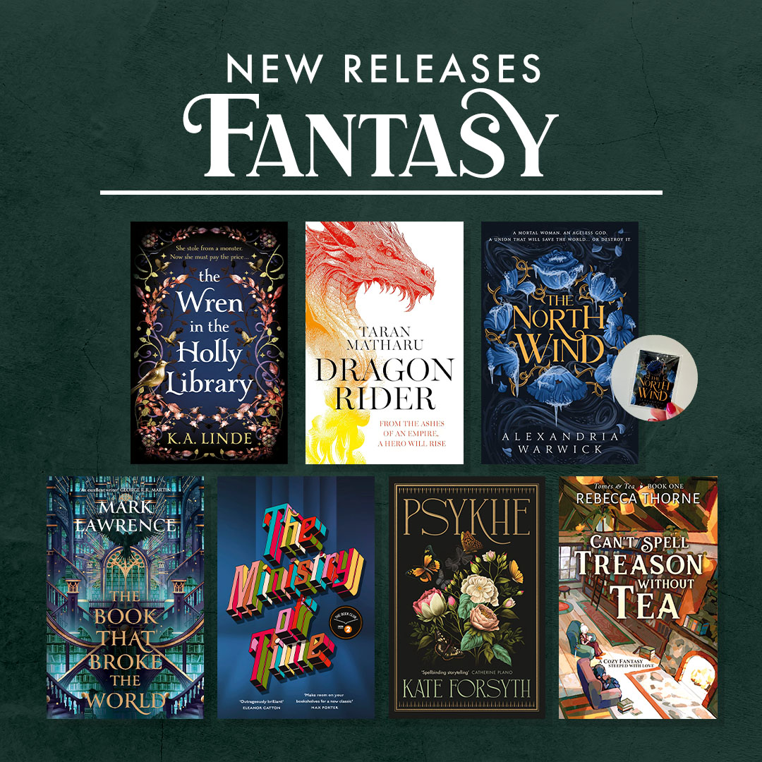 Who is excited about the all-new fantasy releases coming in May ✨🙋‍♀️ We have plenty of action-packed fantasy titles that are hitting our shelves very soon! You can pre-order or buy all of these spellbinding books in-store or online now: bit.ly/48tEGt8