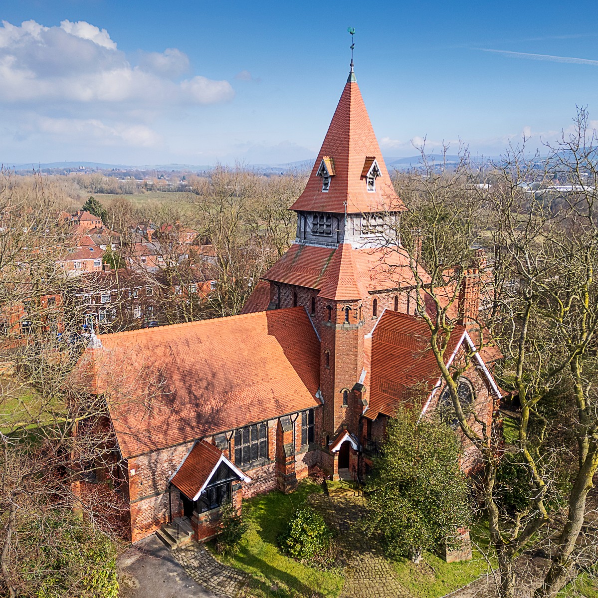 St Anne's Church in Haughton, Denton, has been saved and removed from our #HeritageAtRisk register. 👏 The Grade I listed church has been restored thanks to a grant from National Highways. We advised on the design and delivery of the restoration project.