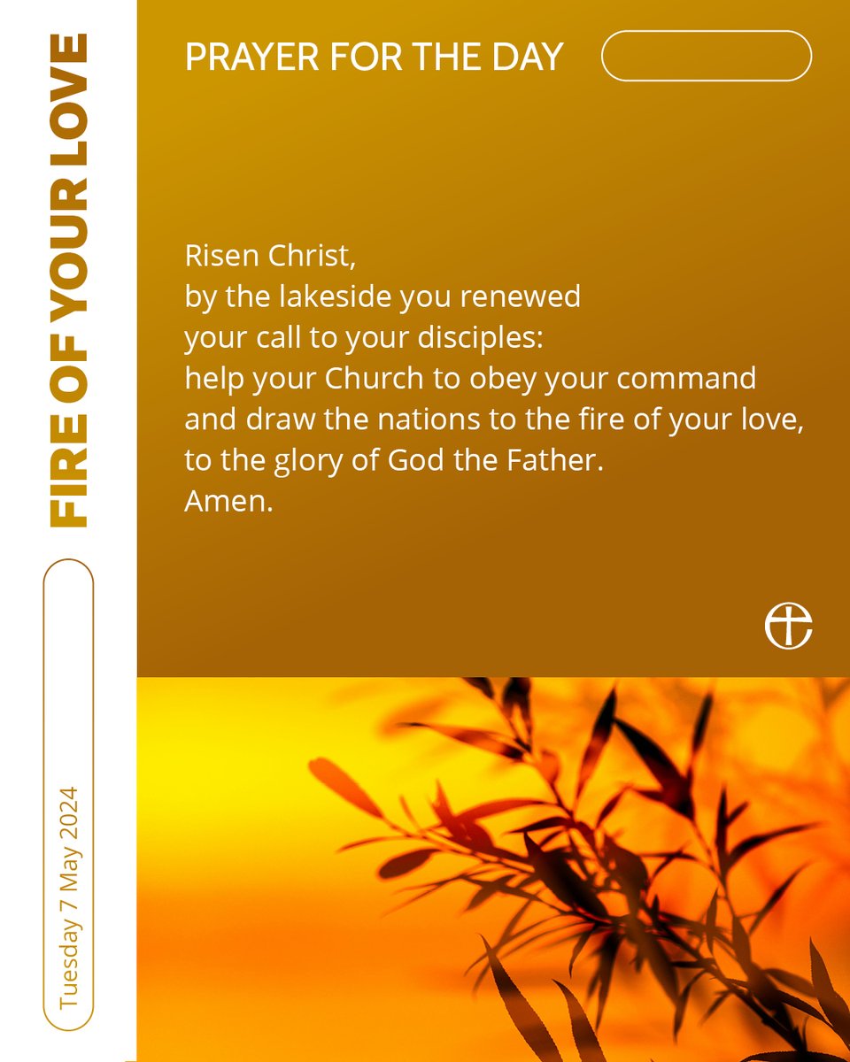 Pray with us.

Today's prayer is available in plain text and audio formats at cofe.io/TodaysPrayer.