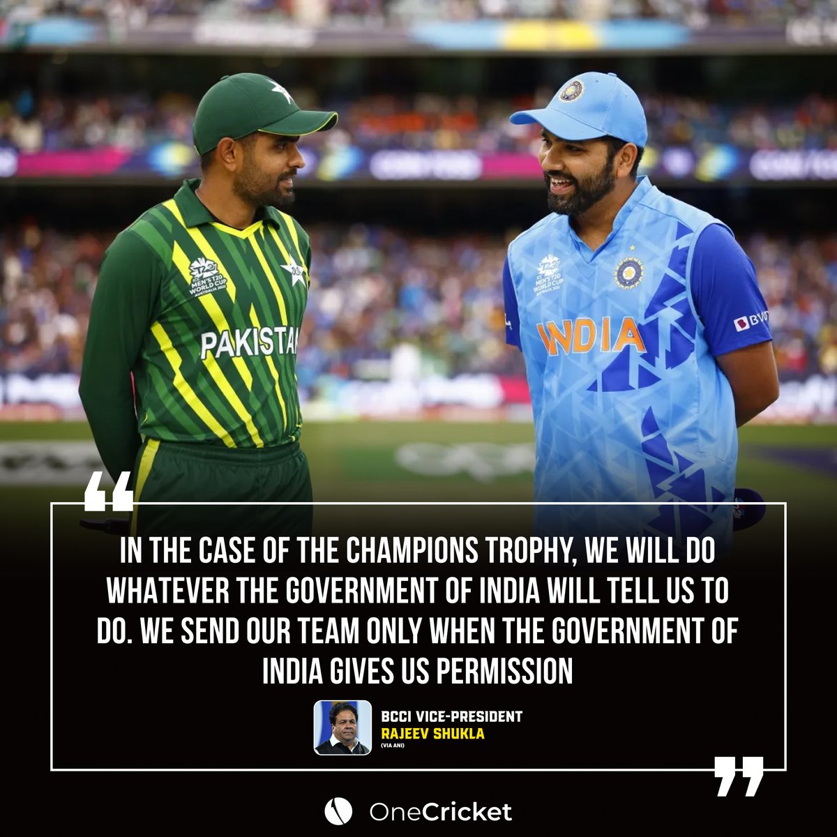 BCCI Vice President Rajiv Shukla gives an update on India's participation in the upcoming Champions Trophy 🗣️

#INDvsPAK #ChampionsTrophy #Cricket