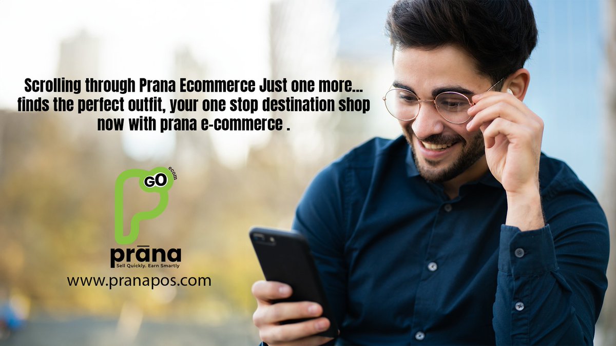 Discover the ultimate outfit at Prana Ecommerce! Your one-stop destination for style and comfort. Don't miss out, shop now! Visit our website: pranapos.com/index.php/e-co… Schedule a personalized product demo: +91 7032655831 . . #PranaGo #DigitalStore #Ecommerce #DigitalRetail