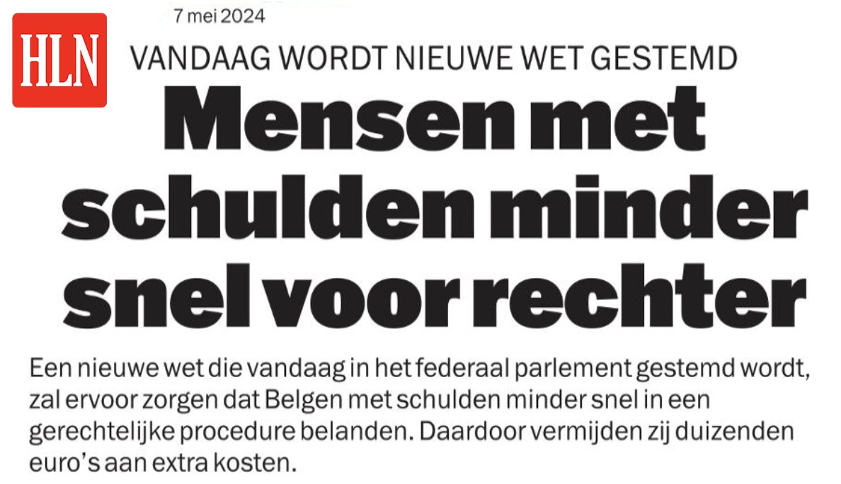 Vijf jaar strijd tegen de lobby loont 💪

Onbetaalde facturen die verdubbelen, helpen niemand vooruit. De schuldeiser krijgt geen geld, de schuldenaar zakt dieper in de miserie. Alleen deurwaarders en incasso’s worden er rijk van. 

Deze wet legt deze schuldindustrie aan banden.