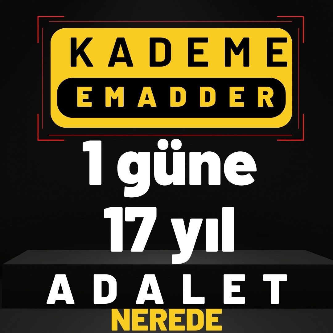 ADİL MAKÛL BİR KADEMELİ EMEKLİLİK İSTİYORUZ.

#BuMeclisKademeyiÇözer