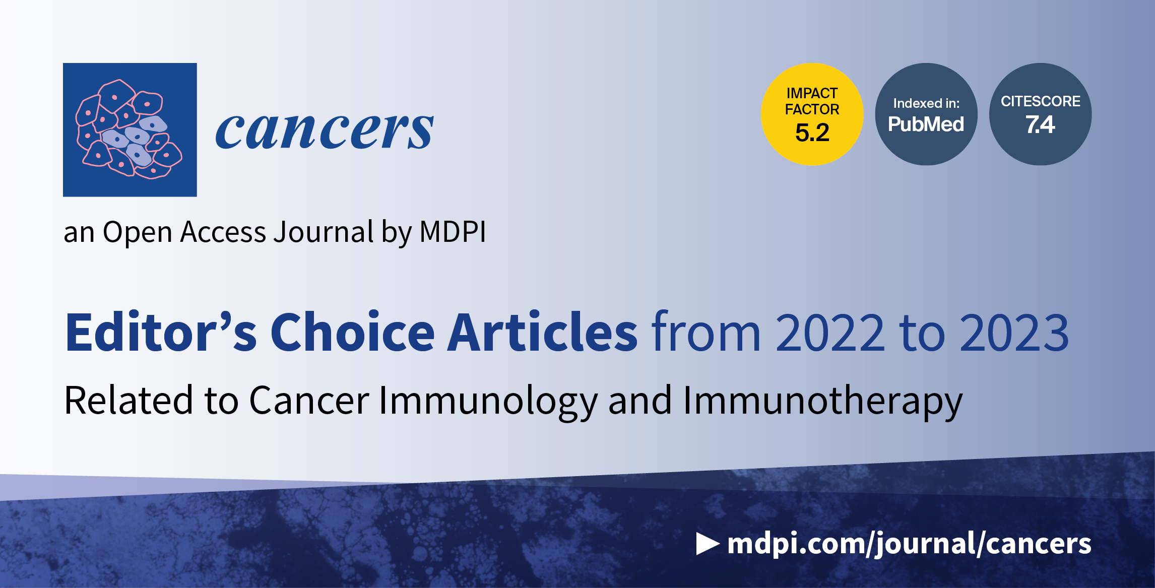 Cancers MDPI on X: &ldquo;👏 Welcome to read the Editor&rsquo;s Choice 