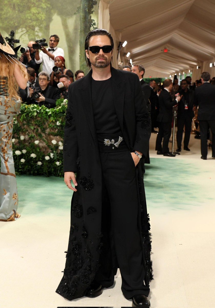 Sebastian Stan at the Met Gala