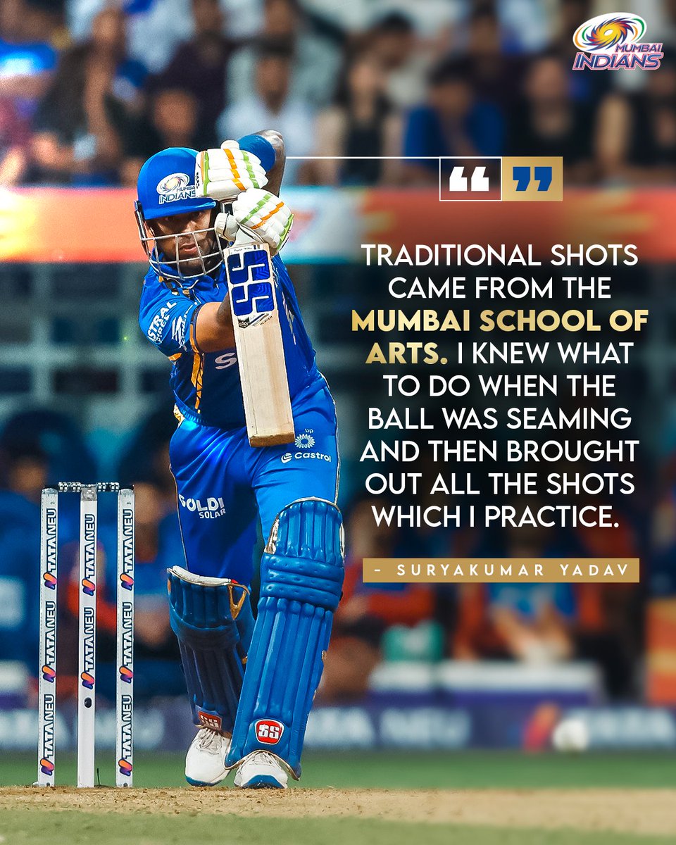 Mumbai ka ladka hai, khadoos cricket toh khelega hi 👊 #MumbaiMeriJaan #MumbaiIndians | @surya_14kumar