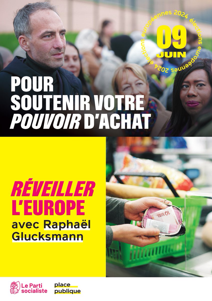 On vote le 9 juin 🇪🇺 pour la liste <a href="/rglucks1/">Raphael Glucksmann</a> pour le pouvoir d'achat et #réveillerLEurope. Nous étions avec <a href="/GILLIERCline1/">GILLIER Céline</a> à #Melun et dans son agglomération ce week-end pour présenter nos propositions ! cc <a href="/PSseineetmarne/">Parti Socialiste 77</a> <a href="/PPSeineetMarne/">Place Publique Seine et Marne</a>