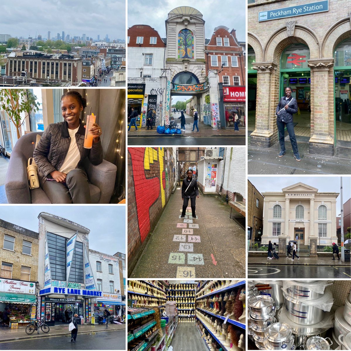 Coco promised me a surprise for Bank Holiday Monday - turned out to be a trip to Peckham… Yes, south of the river. A very interesting place is one way to describe it. We had fun though.