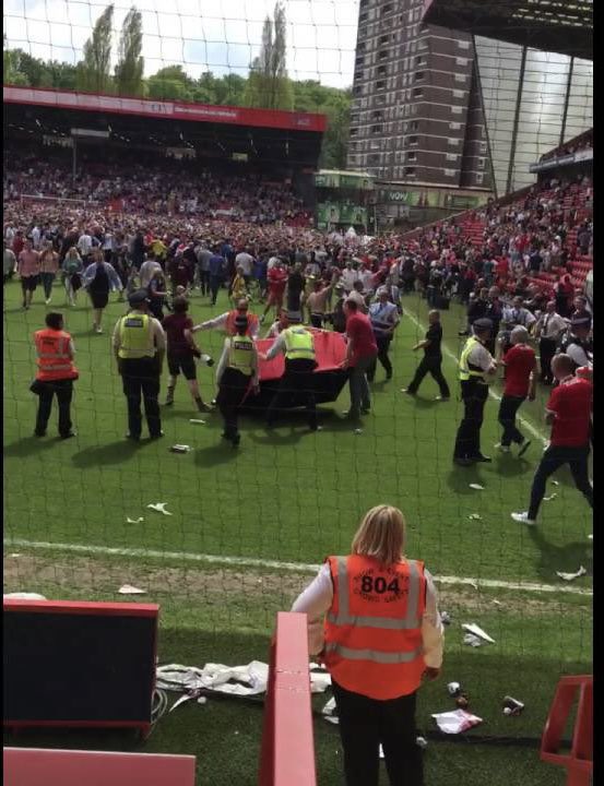 7/5/2016 #cafc 0 #twitterclarets 3 Last game of the season. A day of protest occurred at the Valley. Jose Riga resigns as manager.