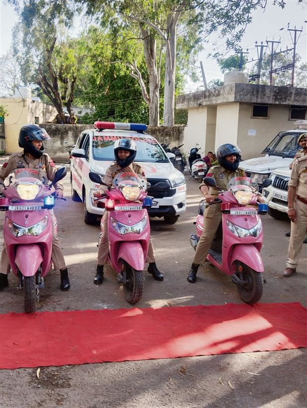 Pink patrol unit launched in Jammu for women’s safety #BadaltaJammuKashmir #NayaKashmir #JammuNews #Police #Pink #WomenEmpowerment #12thresult #Phase3 #Superman jansen #WorldAsthmaDay #RabindranathTagore #MIvsSRH