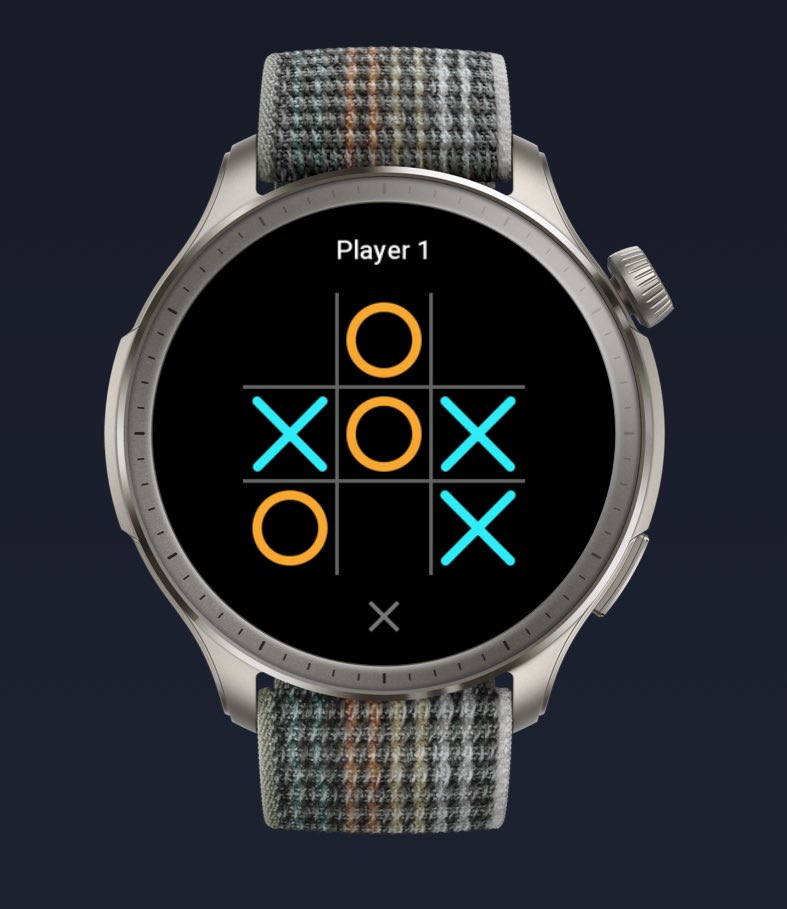 zepp_os's tweet image. Check out the Tic-Tac-Toe game on the Zepp App Store! 🎮 Simple, fun, &amp;amp; perfect for solo or 2-player brain exercise. Never underestimate this classic—more benefits than you&apos;d expect! ✨😄 #ZeppAppStore #TicTacToe #BrainExercise