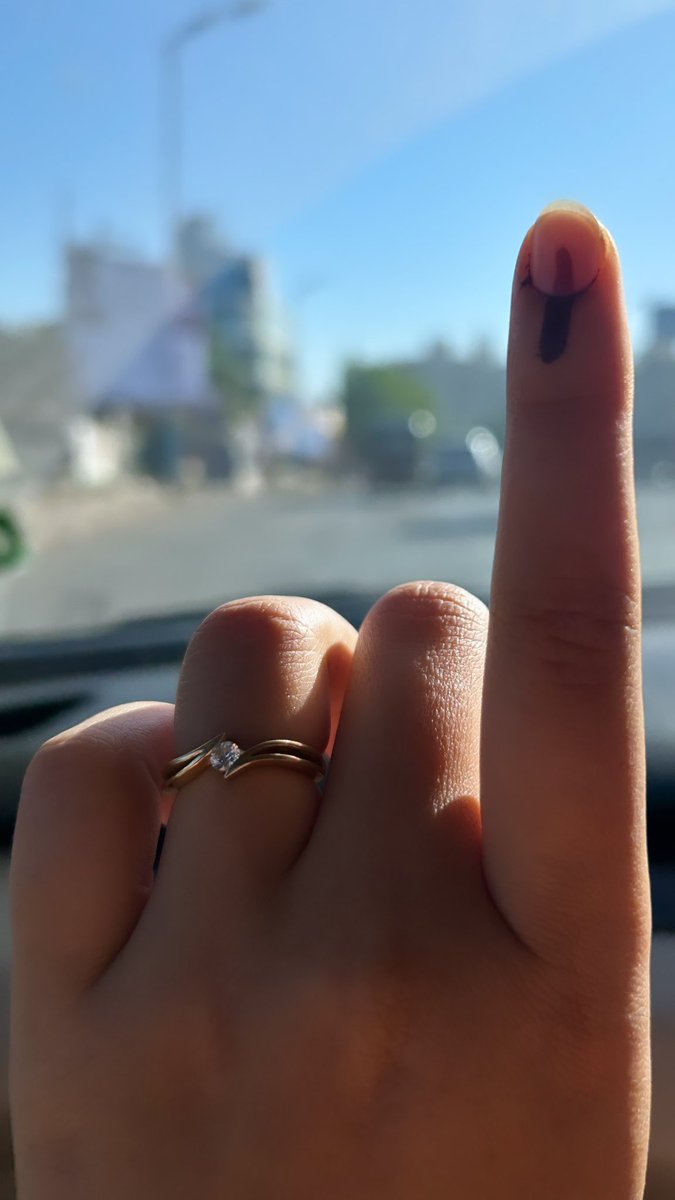 Vote before you टोक! #voted #EveryVoteMatters