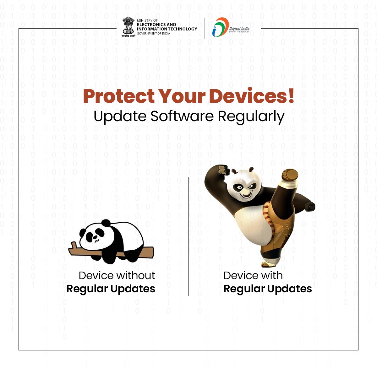 Stay updated! Enable automatic software updates to protect against cyber threats. Keep your devices secure. 🛡️#SoftwareSecurity #CyberSafetyTips #DigitalIndia