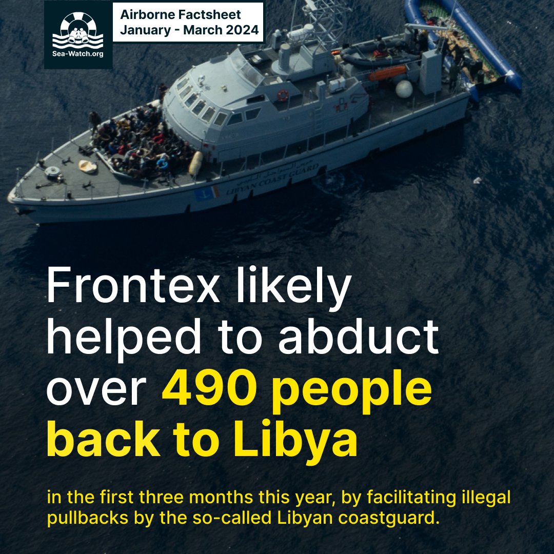In the first three months of 2024, we witnessed the deadly consequences of 🇪🇺 migration policies as a civil eye over the Mediterranean: From systematic delays of rescue efforts and non-assistance of 🇪🇺 member states to the complicity of Frontex in illegal pullbacks