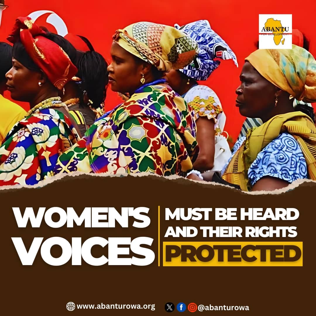 From the streets to the halls of power, women's voices must be heard, and their rights protected ALWAYS! #womensrightsmovement #ghanawomen #ghana #abantufordev