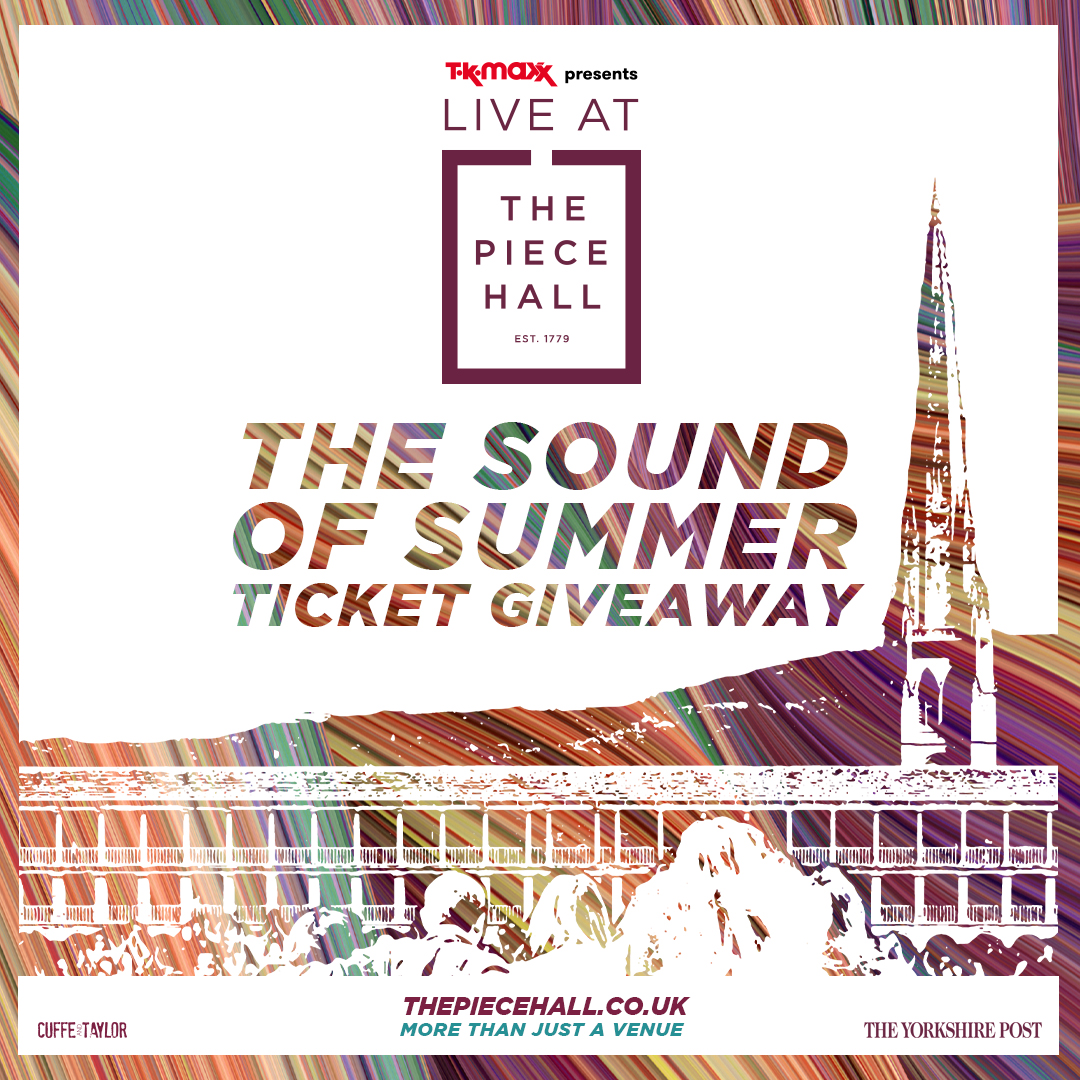 🧵📢BIG ANNOUNCEMENT 📢🧵 This summer, the Yorkshire Post is teaming up with TK Maxx presents Live at The Piece Hall in Halifax to give away two tickets to every show from their incredible summer series - from Blondie in June to Cian Ducrot in August and every act in between.