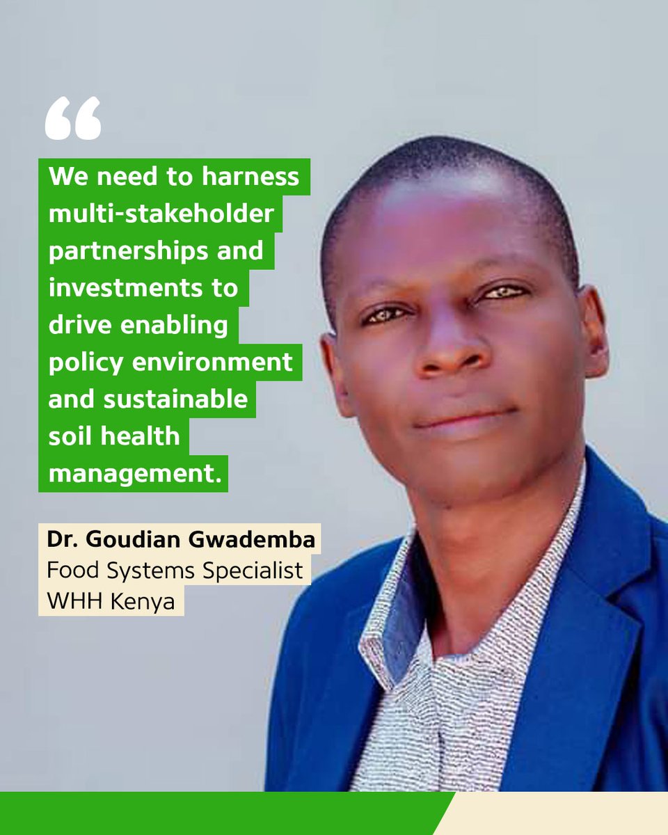 Western Kenya, highly productive agriculturally, faces severe soil acidification despite dense population. Optimizing #SoilHealth and enhancing agronomic performance through multi-stakeholder action is the issue of our side event today at #AFSH24.