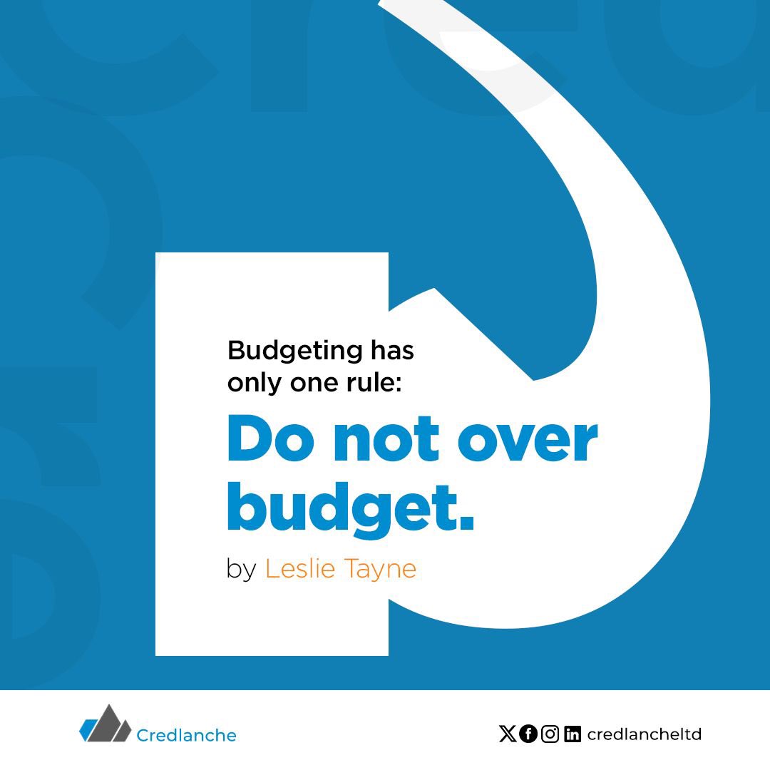 Take control of your finances. Plan accordingly and budget wisely. 
.
.
.
.
#credlanche #budget #budgeting #budgetwisely