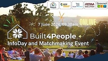 📢 Built4People Bilgi Günü ve Proje Pazarı Etkinliği

📆 7 Haziran 2024
🕗 10:30
🖥 Çevrimiçi

Kayıt ve detaylar için aşağıdaki sayfayı ziyaret edebilirsiniz 👇

ufukavrupa.org.tr/tr/haberler/bu…

#building #energytransition #horizoneurope