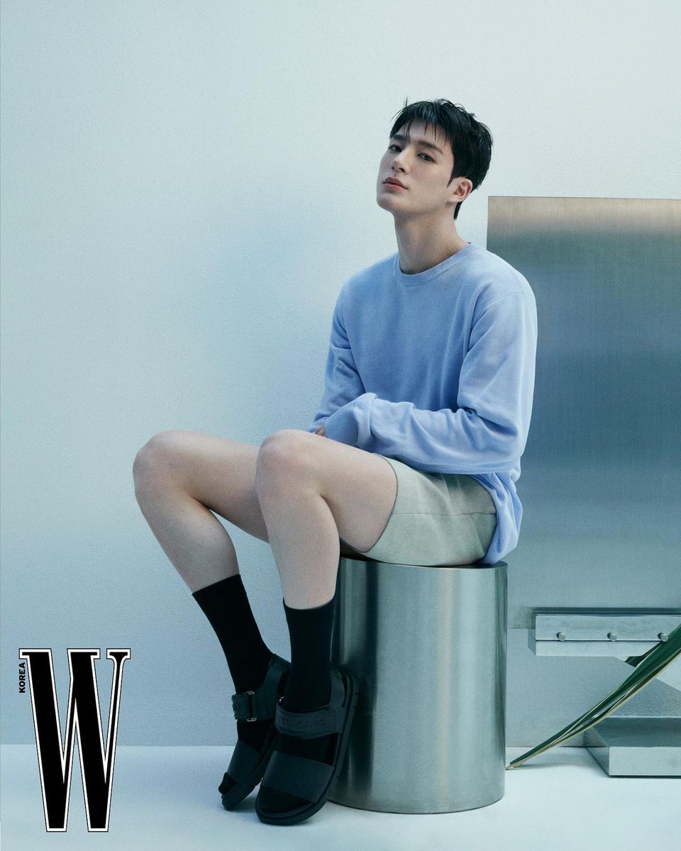 JENO looks breathtaking in Ferragamo for W Korea.