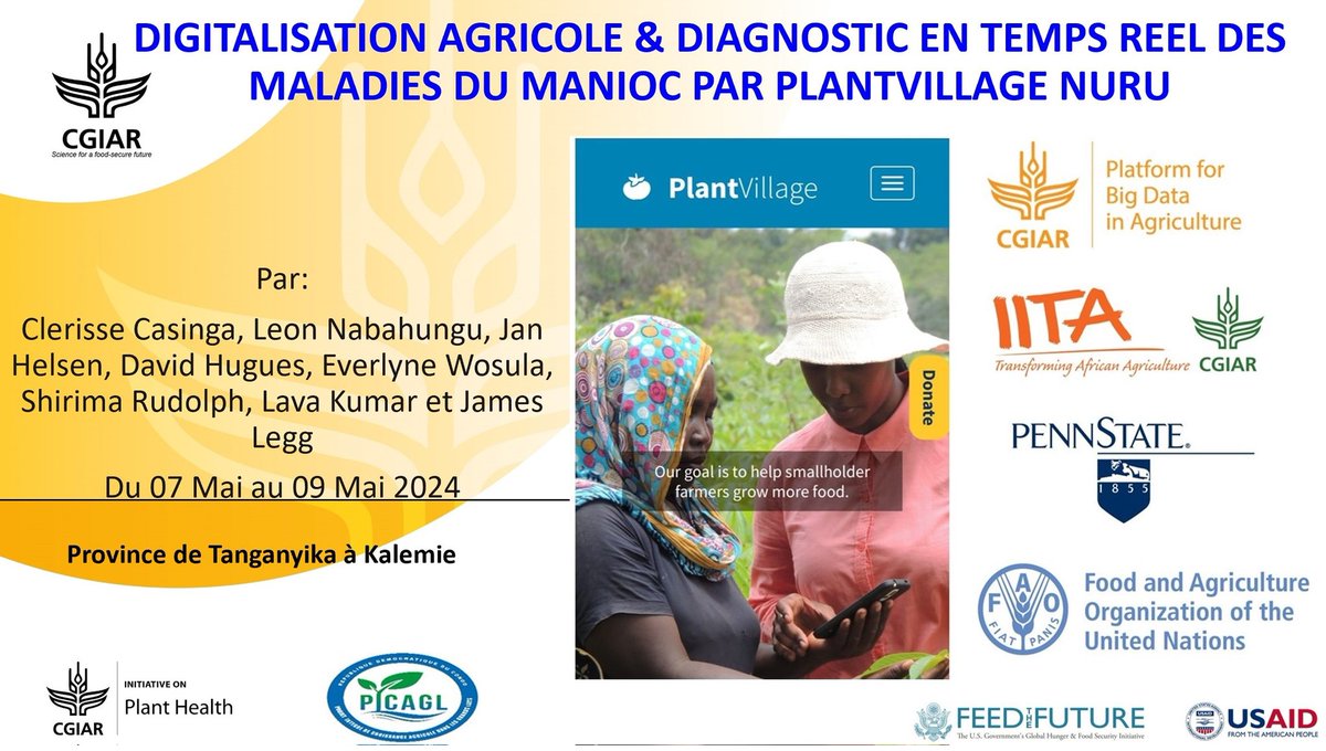 💥Sustainable scaling up Innovation💥 

Capacity-building & refresher training as part of the mechanisms 4 sustaining & consolidating the achievements of the 6-year PICAGL project, which is coming to an end, for the benefit of agronomists in state services in Tanganyika province.