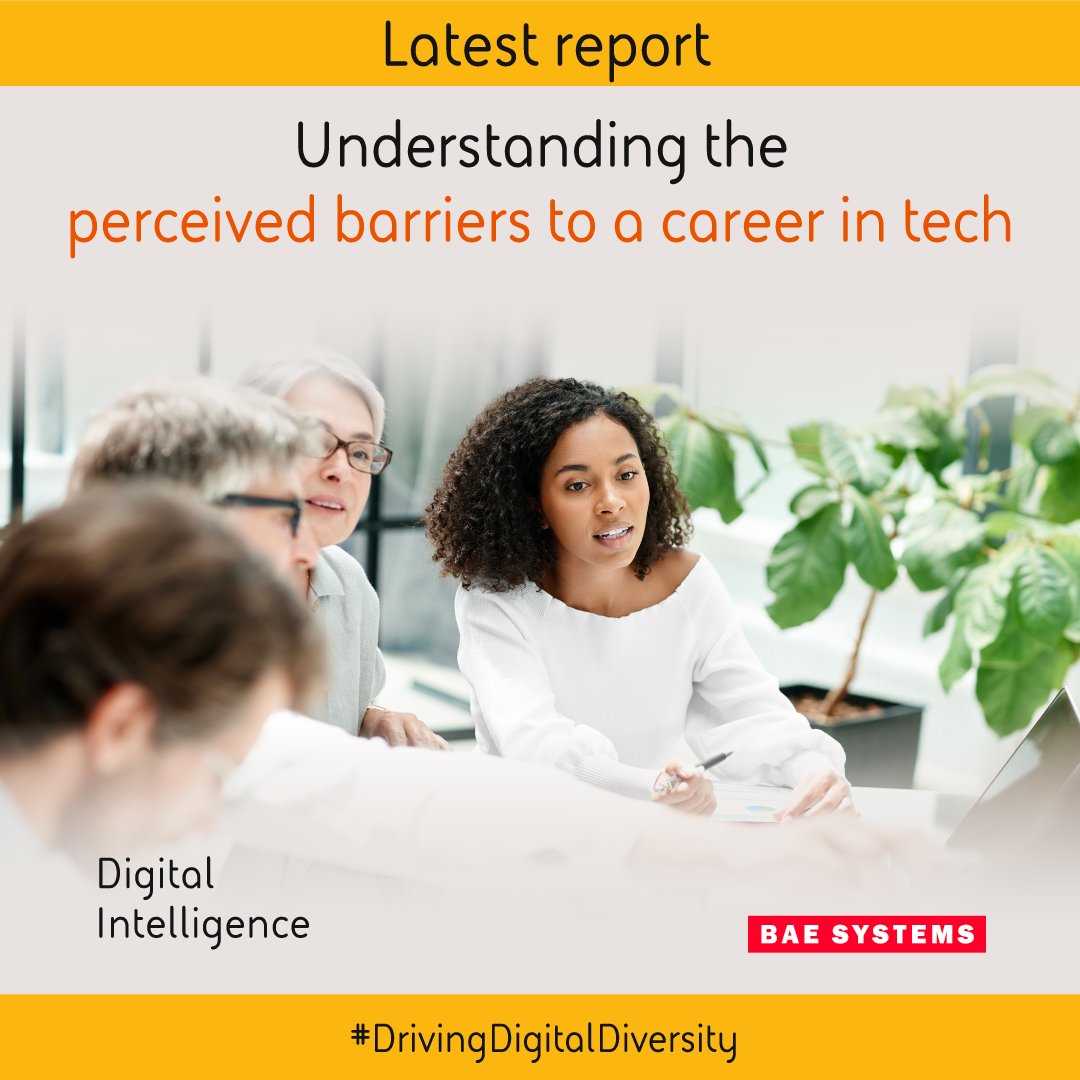 What’s stopping people from considering a career in tech? What challenges are minorities facing? How can the tech sector drive progress? Download our full report to learn more ➡️ baes.co/7PhZ50RvzeC
#DEI #DrivingDigitalDiversity #DiversityInTech