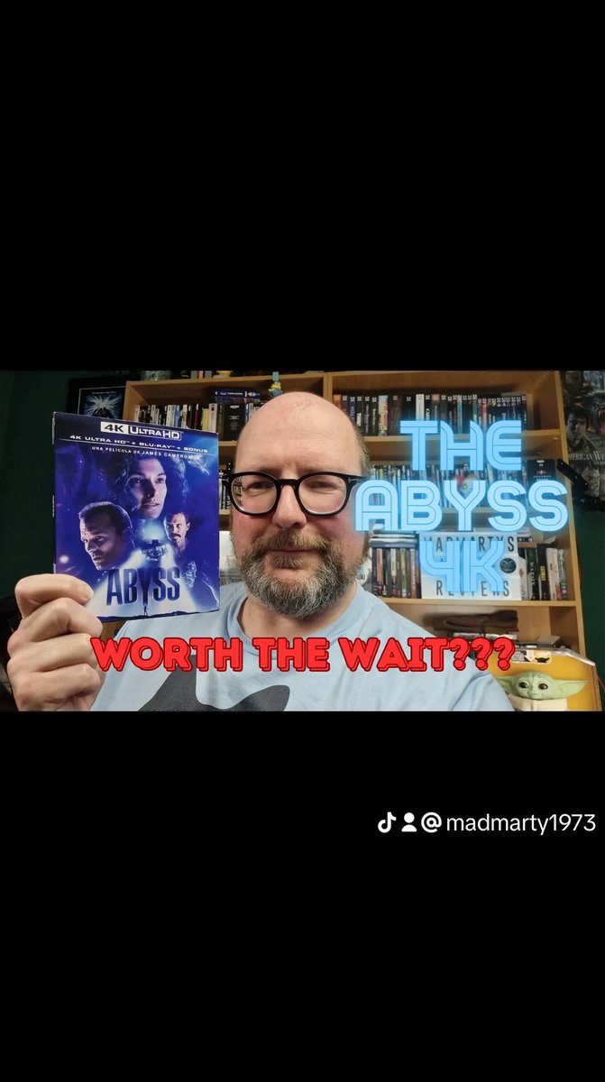 New review up 
youtu.be/0VjVBI6nrt8
#PhysicalMedia #theabyss #4KUltraHD #jamescameron #Ireland #review #worththewait #remastered #youtube