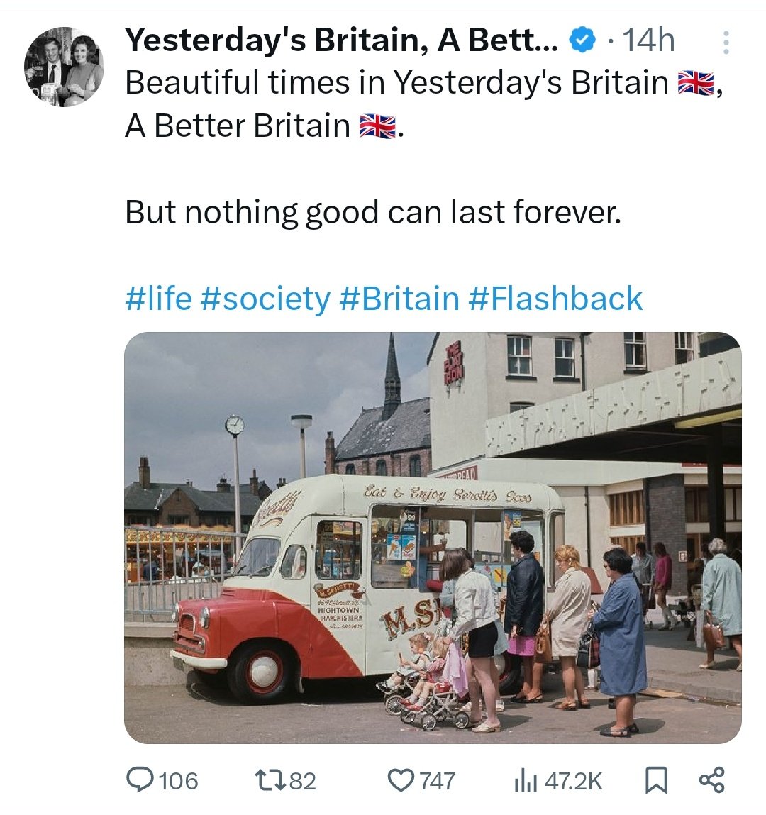 Shitstalgia: (noun) the promulgation of context free images of the past on social media in order to give the impression that the 'good old days were better.'